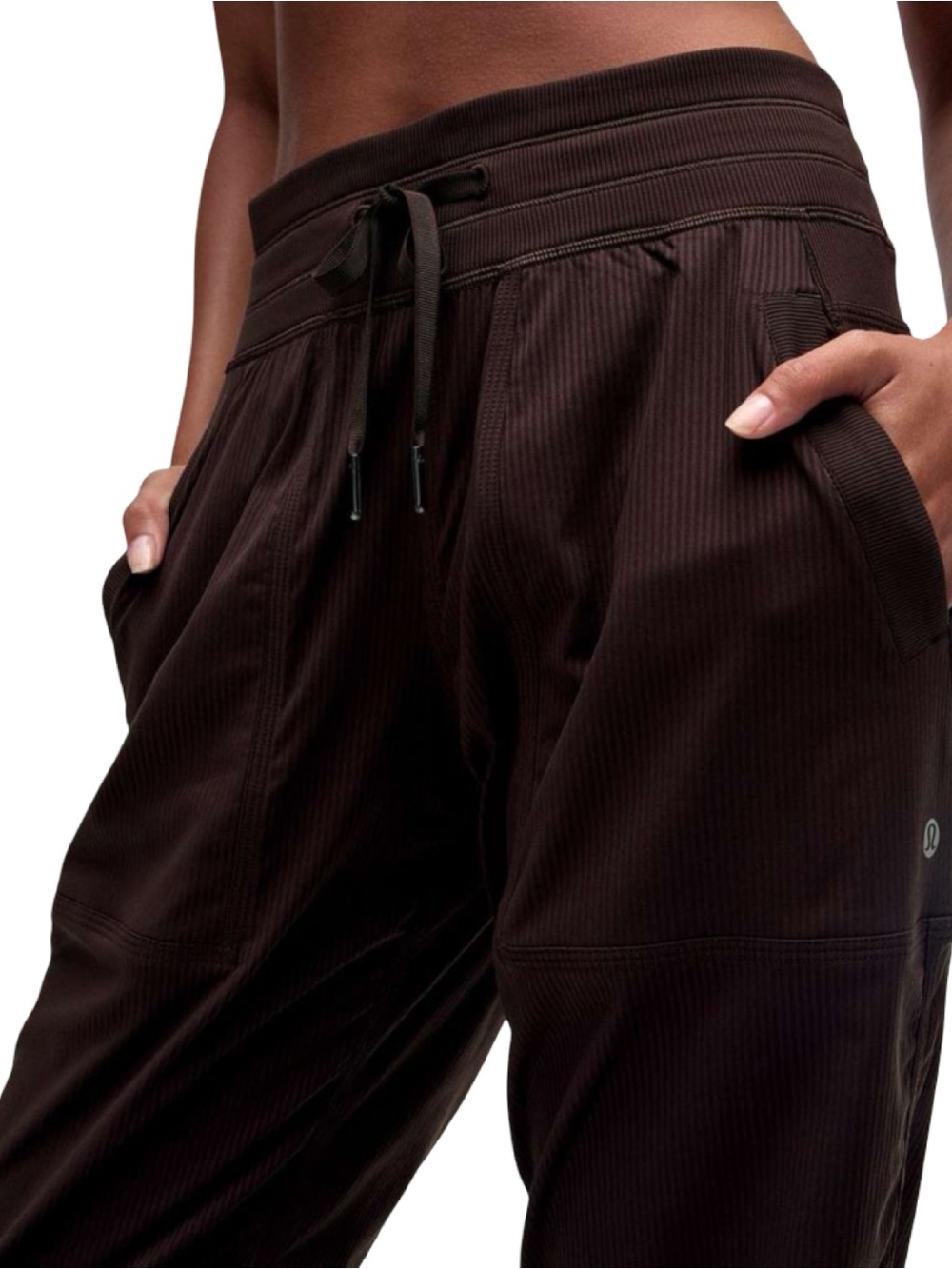 Lululemon Women’s Size 10 Chocolate Brown Dance Studio Bungee Bottom Pants
